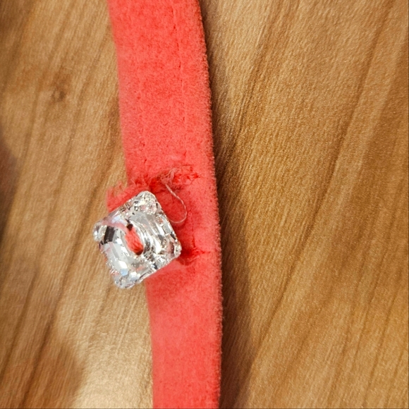 Susan Lanci contrast color big bow tinkie harness size large and 48" SL leash - Picture 9 of 9